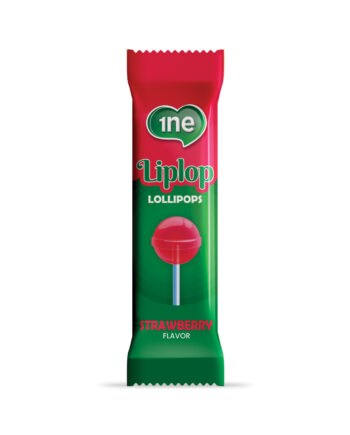 Strawberry lollipop